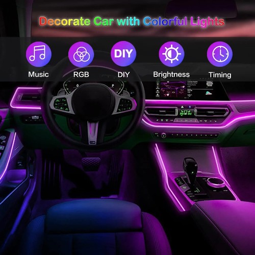 Strisce led auto interni neon - led,