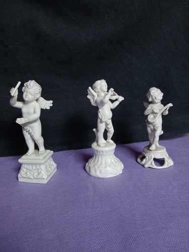 Putti musicisti ceramica - in,