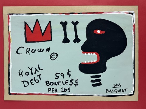 Jean michel basquiat - basquiat, disegno