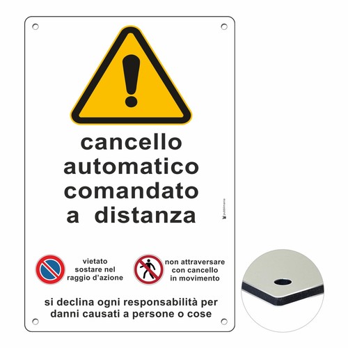 Cancello automatico cartello - automatico,