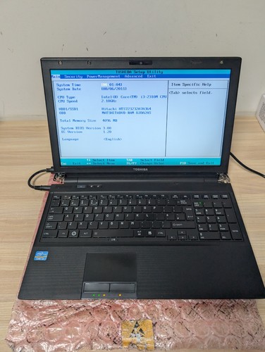 Toshiba satellite pro r850 16h - pro, r850-16h