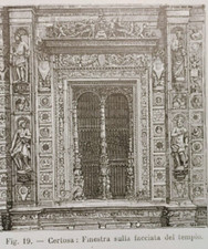 stampa antica PAVIA CERTOSA