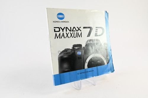 Minolta dynax maxxum - 7d,