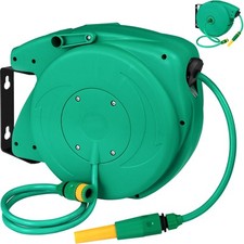 Avvolgitubo Tubo da giardino da parete irrigazione Incl spruzzatore d’acqua 10m 