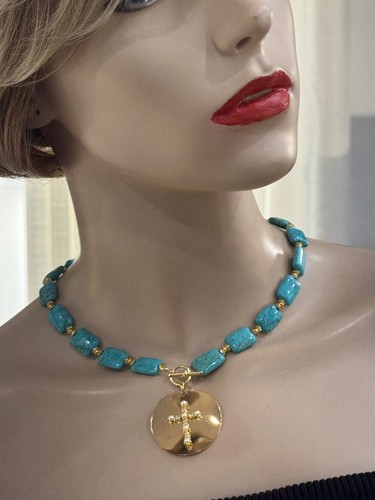 Collana turchese con