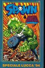 SPAWN & SAVAGE DRAGON N°  1   Variant Lucca 1994