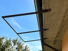 Tettoia, pensilina in ferro