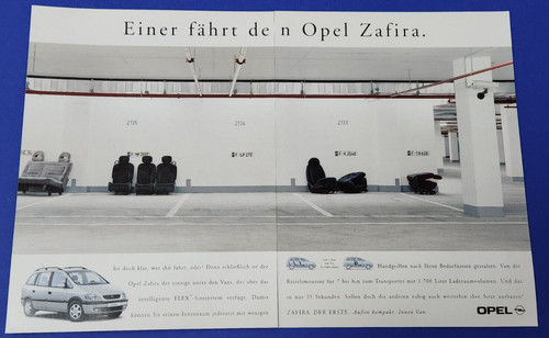 Opel zafira advertisement - 12.,