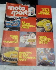 MOTO SPORT 1974 n.7  Prova Montesa Cappra 250 Honda XL 250 Daytona 200 miglia