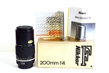 Obiettivo manuale Nikkor 200mm