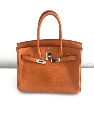 Authentic hermes birkin - birkin, orange