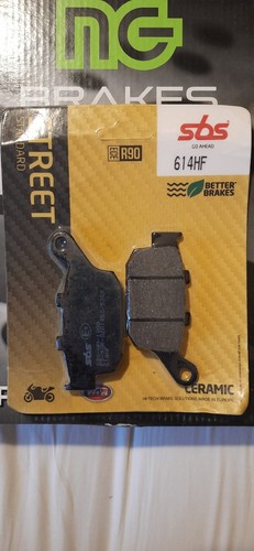 Pastiglie freno sbs 614hf - pastiglie,