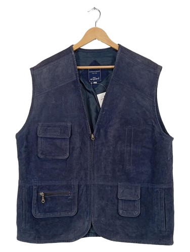Engbers gilet uomo blu effetto - gilet,