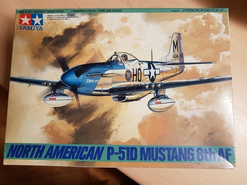 Tamiya 51d mustang 8th - p-51d,