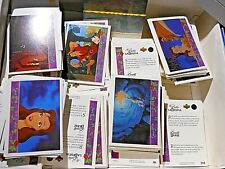 LA BELLA E LA BESTIA - FIGURINE DISNEY UPPER DECK 1992 NUOVE EVADO MANCOLISTE