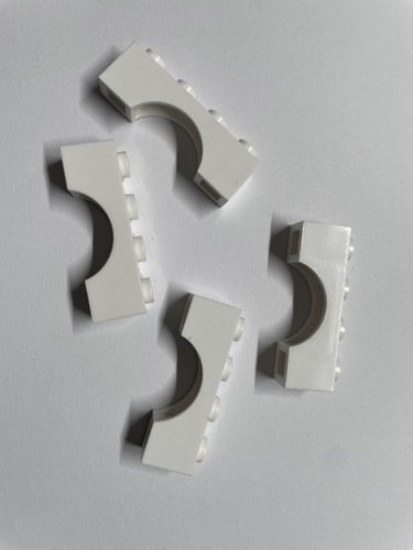 Lego arch 4 white - x, /