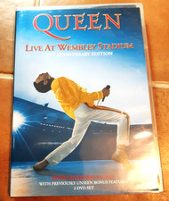 QUEEN LIVE AT WEMBLEY STADIUM 25TH ANNIVERSARY EDITION - 2 DVD SET