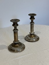 Coppia di antichi portacandele