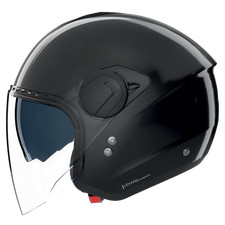 Casco moto scooter Nolan N20-2 VISOR 301 Nero lucido