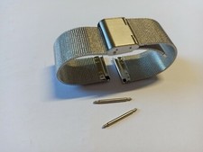 BRACCIALE MESH MAGLIA MILANESE ACCIAIO INOX SATIN FINISH  MILANAISE STRAP 20mm