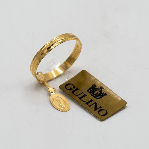 Fedina unoaerre oro - in, giallo