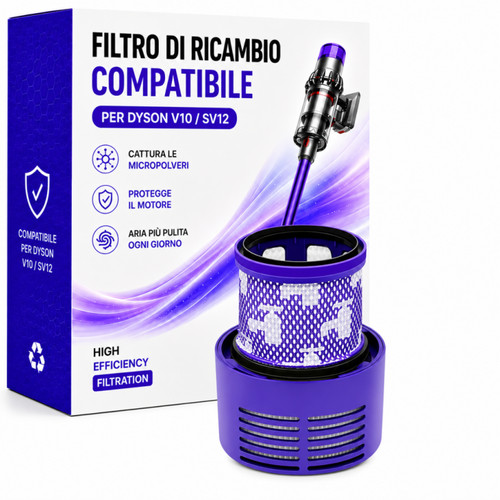 Filtro ricambio per dyson v10 - dyson,