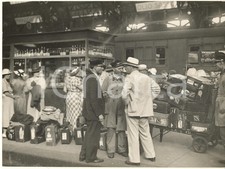 1938 COSTUME MILANO Stazione Centrale - Chiosco per i viaggiatori *Foto 24x18 cm