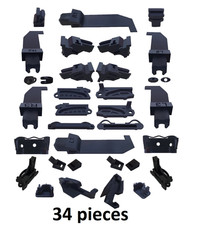 Kit di riparazione completo per capote Fiat 500C Cabrio Soft Top Roof  34 pezzi