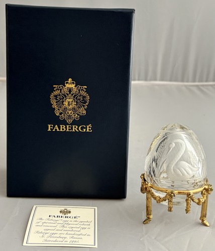 Raro faberge uovo cristallo - raro!,