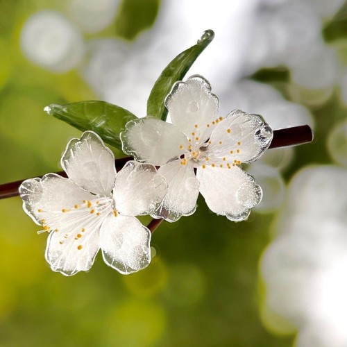 Forcina per capelli fiori - , di