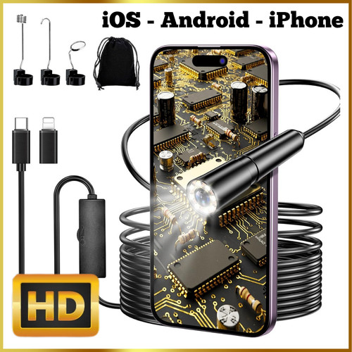 Endoscopio per smartphone - endoscopio,