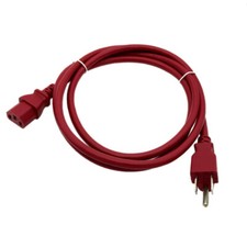 6Ft Power Cord RED for ONKYO