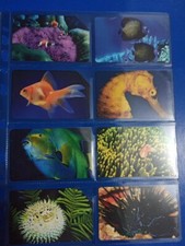 Schede telefoniche telecom Euro Serie Pesci Atollo" Rare 