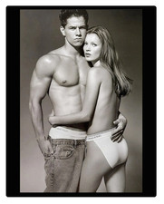 KATE Moss and MARK Wahlberg