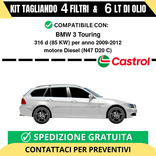 Tagliando per bmw touring - tagliando,