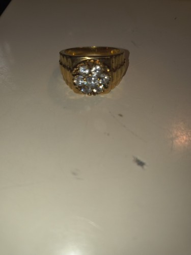 Anello oro ispirato a - in, k