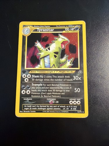 Pokemon tiranitar edizione - pokemon,