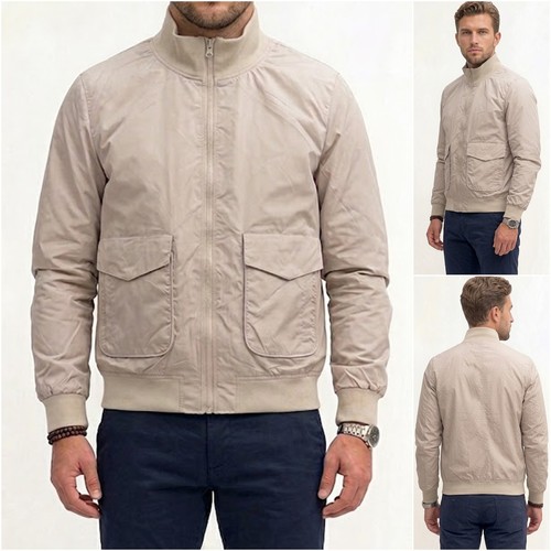 Giubbotto uomo primavera beige - giubbotto,