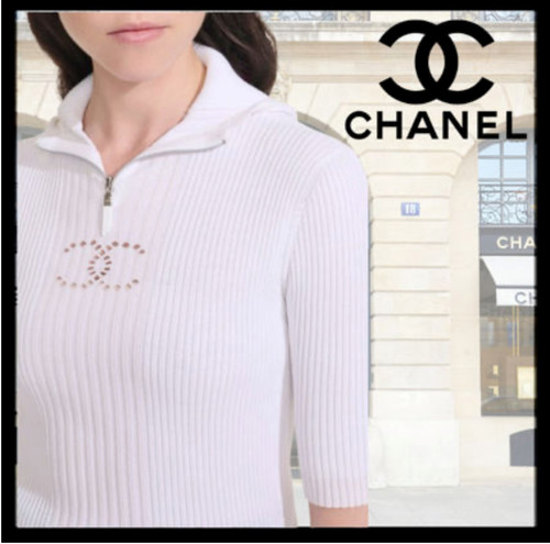 Maglione chanel 25c bianco - 25c,