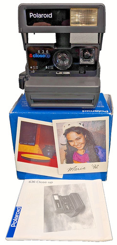 Polaroid 636 closeup instant - 636,