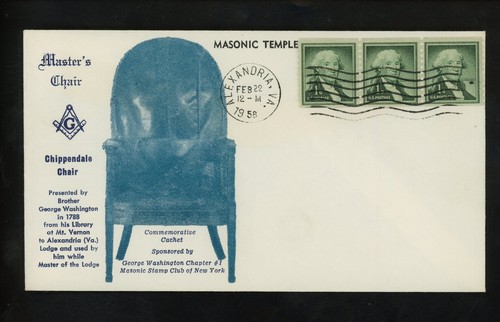 Postal history massonico - us,
