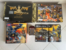 Lotto Mega Bloks Halo manuale d'istruzione+ altri giochi