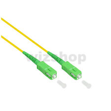 Cavo Fibra Ottica FTTH SC/APC SC/APC Simplex Monomodale 9/125 da 0,5 a 30 mt