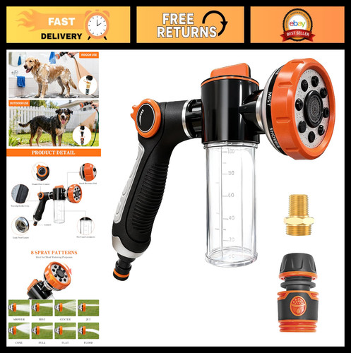 Attacco tubo lavaggio cani - attacco,