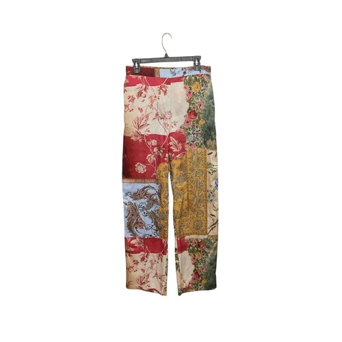 Pantalone zara raso stampato - zara,