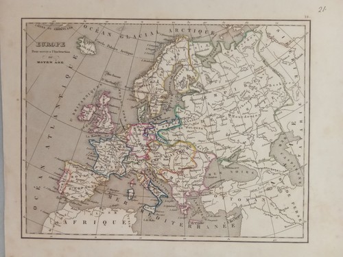 Mappa antica europa medioevo - antica,
