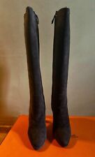 Hermès Stivali Con Tacco Camoscio  36.5 - Ottime Condizioni