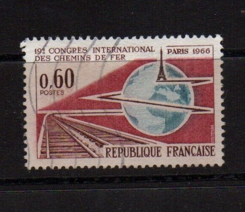Francia 1966 ferrovie - francia, usato