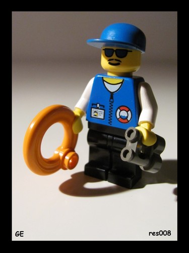 Lego minifig guardia - minifig,