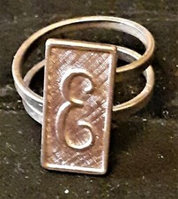 Anello regolabile anni '70